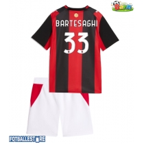 AC Milan Davide Bartesaghi #33 Hjemmedraktsett Barn 2026-27 Kortermet (+ Korte bukser)